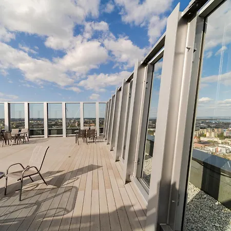 Lejlighed Ans Hanza Tower No 530 - Swimming Pool, Sauna, Jacuzzi, Viewing Terrace