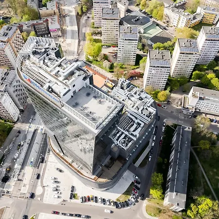 Apartman Ans Hanza Tower No 530 - Swimming Pool, Sauna, Jacuzzi, Viewing Terrace Szczecin