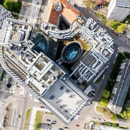 Ans Hanza Tower No 530 - Swimming Pool, Sauna, Jacuzzi, Viewing Terrace Lejlighed Stettin