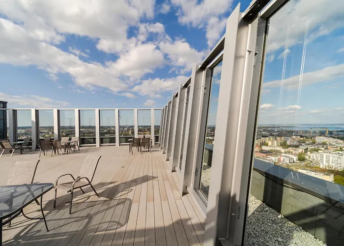 Apartman Ans Hanza Tower No 530 - Swimming Pool, Sauna, Jacuzzi, Viewing Terrace