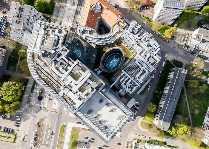 Ans Hanza Tower No 530 - Swimming Pool, Sauna, Jacuzzi, Viewing Terrace Apartman Szczecin